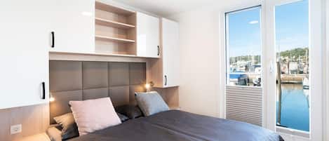 Casa rodante | 2 habitaciones y ropa de cama