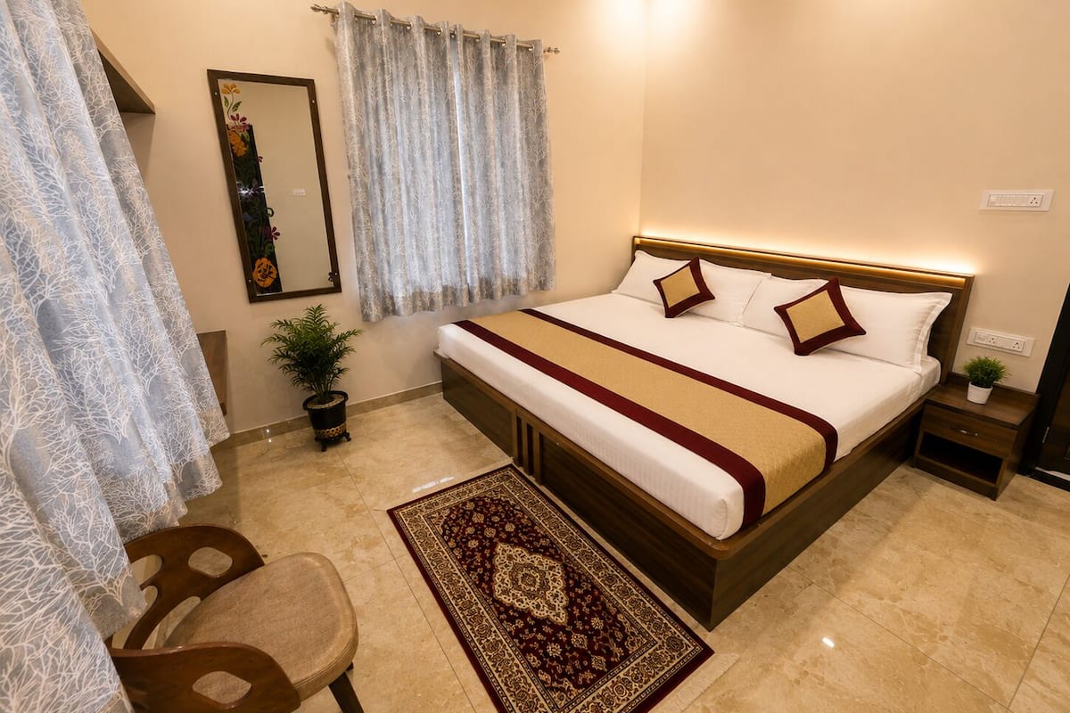 Quarto casal luxo | Wi-Fi de cortesia