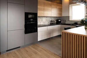 Private kitchen - Character house with Spa and seaview (Łódź)