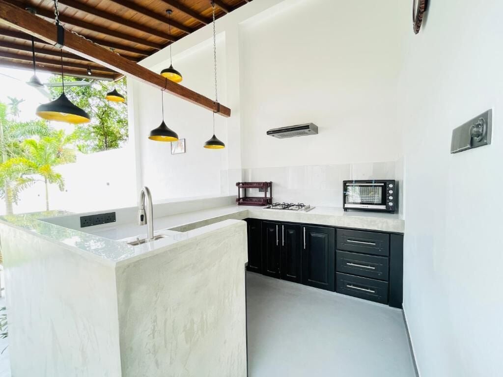 Deluxe-Villa, Hügelblick | Eigene Küche