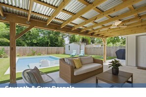 Terrace/patio - Be A Nomad | 3BR With Pool (Jacksonville Beach)