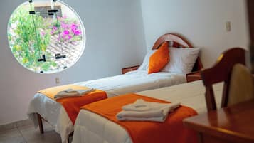 Comfort Double Room, Courtyard View | Laptop workspace, free WiFi