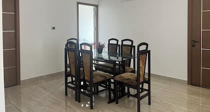 Spacious 3-bedroom apartment in peaceful Thiruvananthapuram with AC