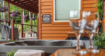 Boutique Tiny Home Escape | Private Spa Gazebo, Hot Tub & Pizza Oven
