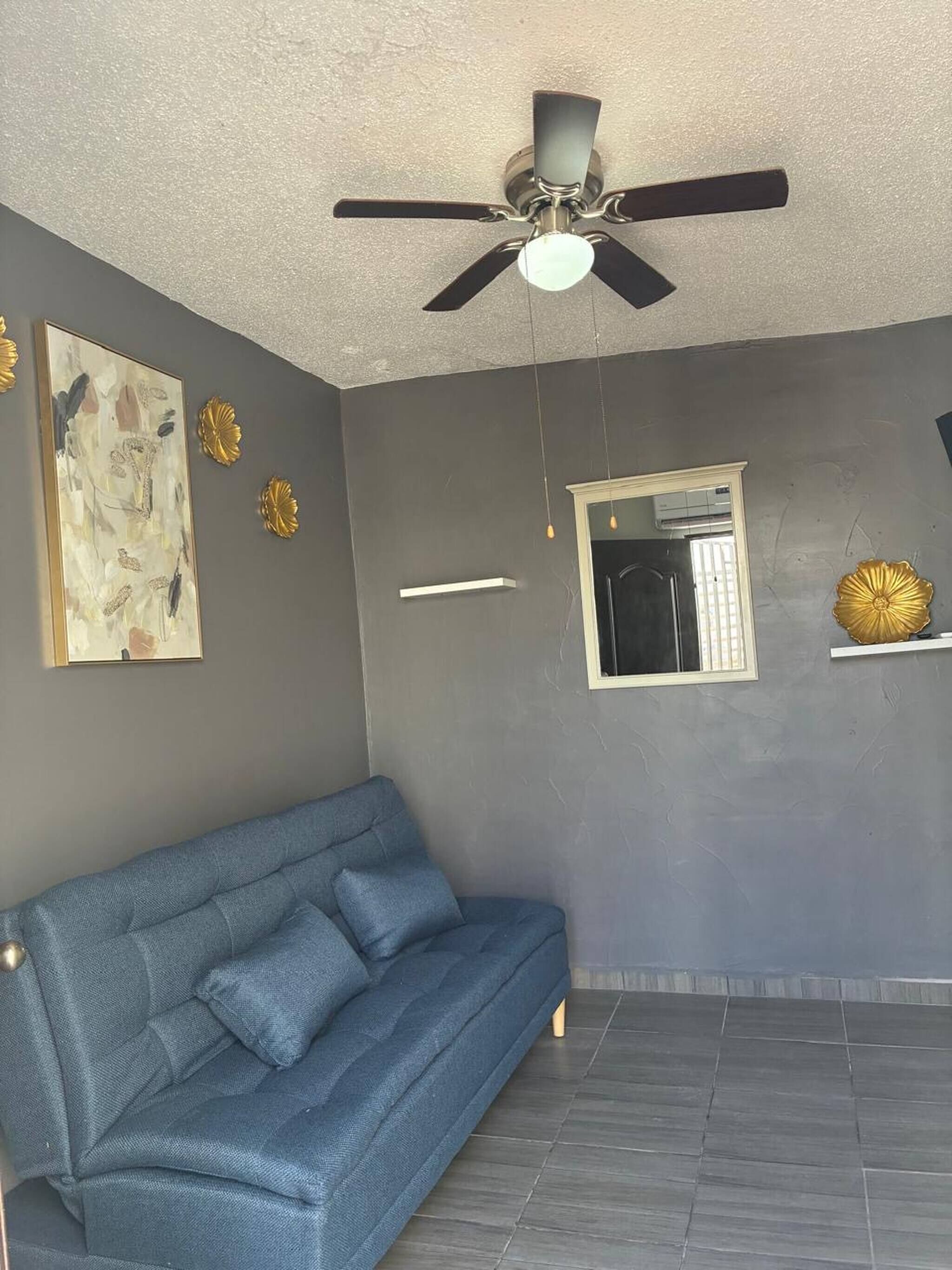 Casa, 1 habitación, con acceso para personas discapacitadas, patio | Área de sala de estar