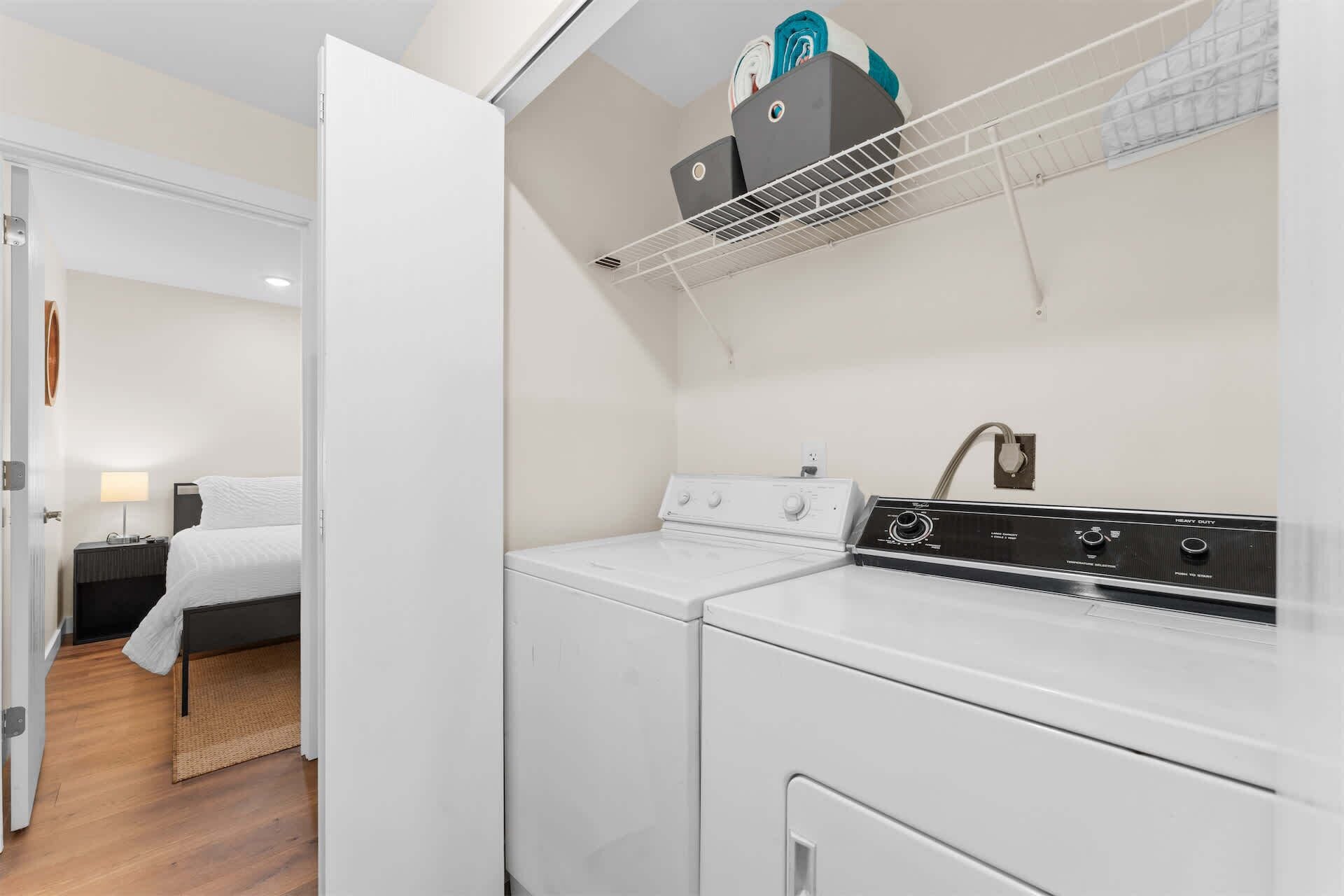 Condo, Multiple Beds, Golf View (The Fairway at the Pointe Royale) | Laundry