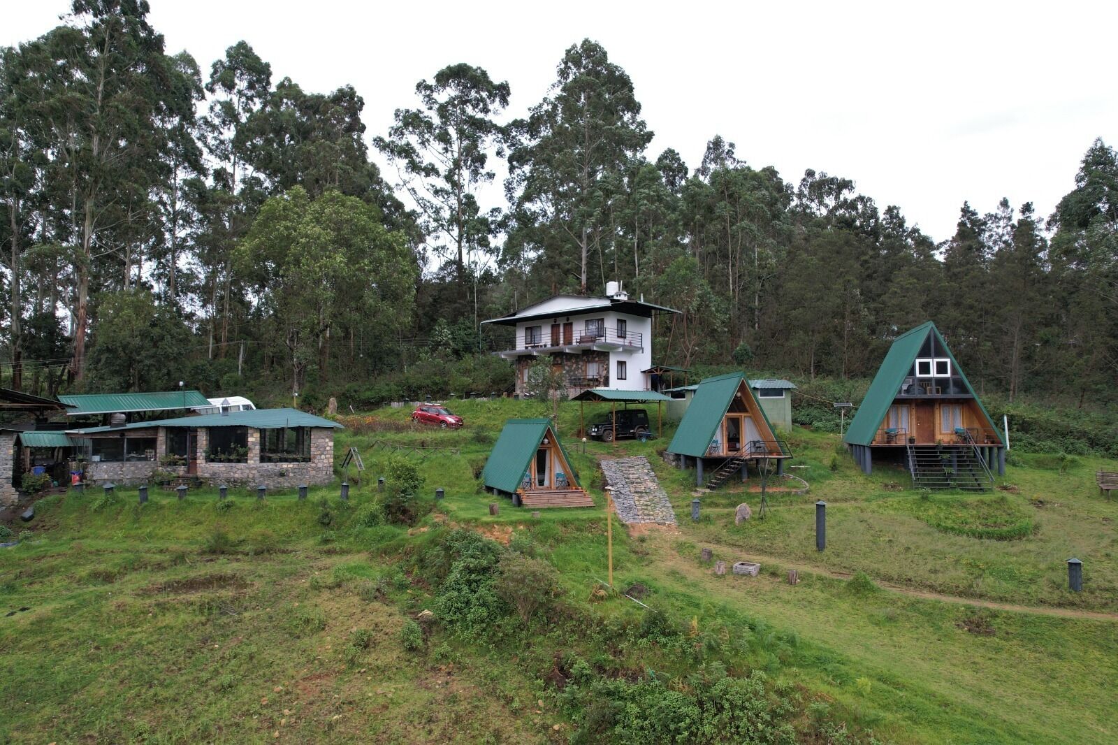 Fachada del alojamiento