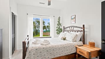2 habitaciones, escritorio, wifi gratis y ropa de cama