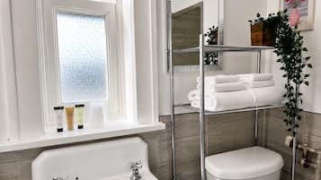 Room, 1 Queen Bed, Private Bathroom, Mountain View | Bathroom | Free toiletries, hair dryer, towels, soap