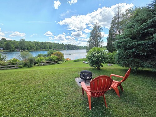 Lakefront Private Lake acces 40m National parc : Chalet du petit Castor