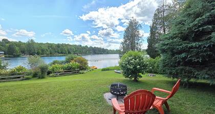 Lakefront Private Lake acces 40m National parc : Chalet du petit Castor