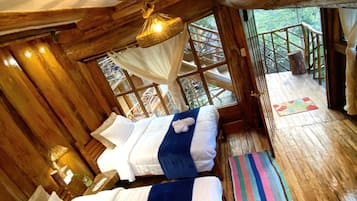 Habitación Confort con 2 camas individuales, vistas a la colina | Wifi gratis