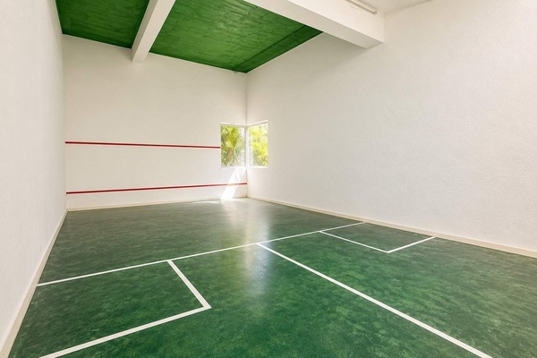 Cancha privada de squash (Prestamos raquetas y bolas)