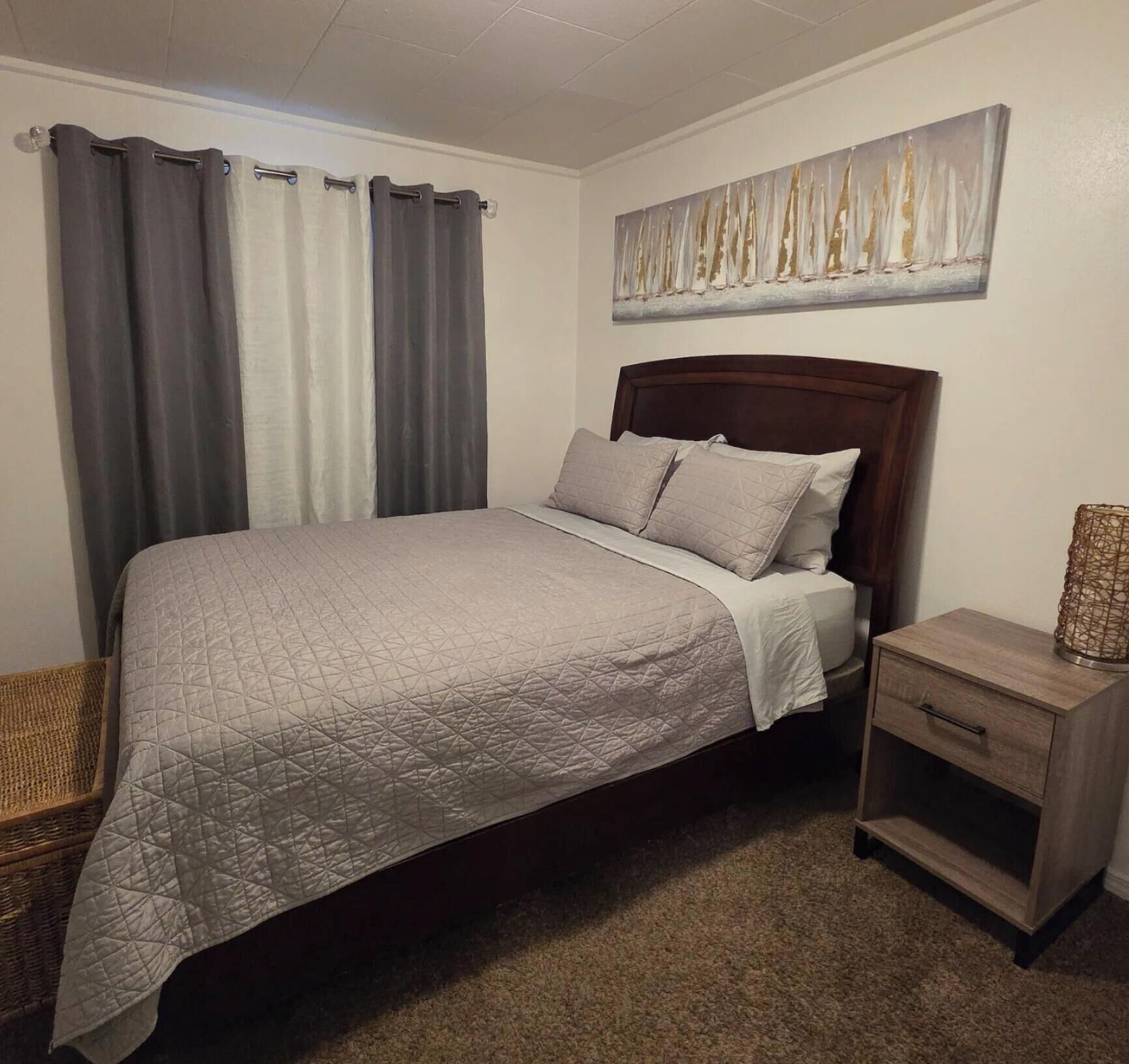 1 Schlafzimmer, Bügeleisen/Bügelbrett, kostenloses WLAN, Bettwäsche