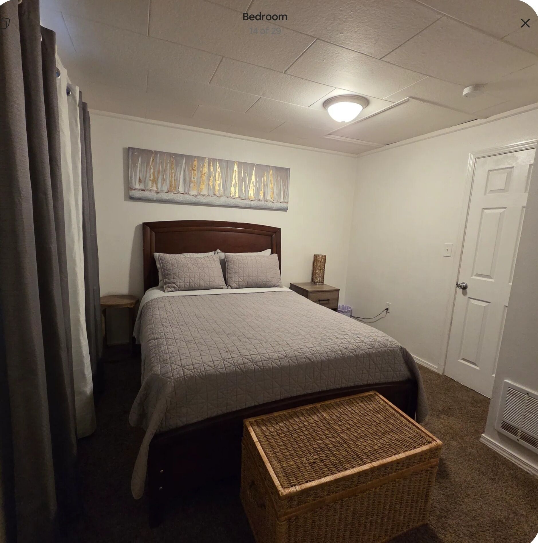 1 bedroom, iron/ironing board, WiFi (free), bed sheets