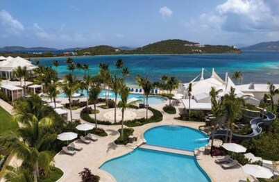 Ritz Carlton St Thomas 2 BR / 2 Bath Luxury Ocean View Suite with Full Kitchen