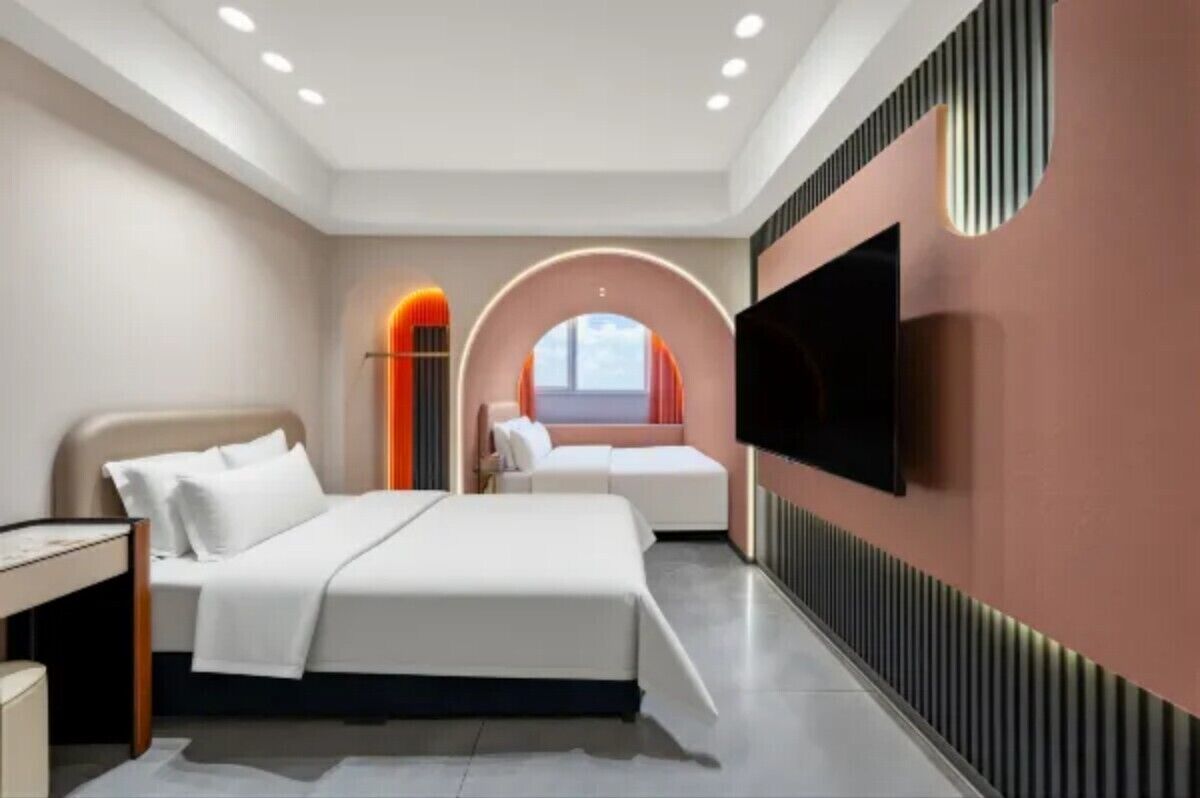 Habitación familiar con 2 camas individuales | Wifi gratis 