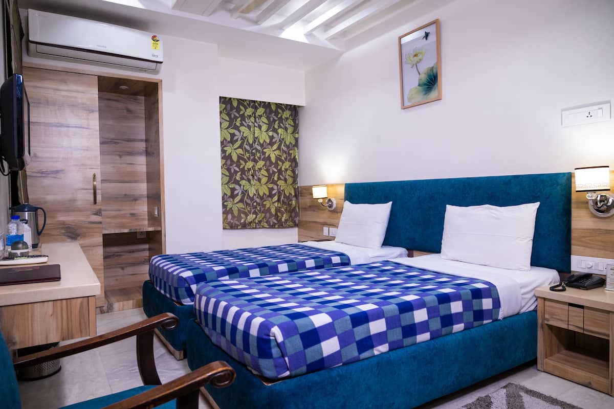 Phòng đôi Deluxe, quang cảnh thành phố | Truy cập Internet không dây miễn phí 