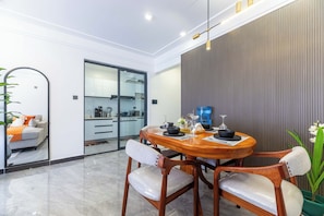 Dining - Cozy 2 BR with Heater,Gym,Pool,ample parking on 3floors at Lavington,Nairobi (Nairobi)