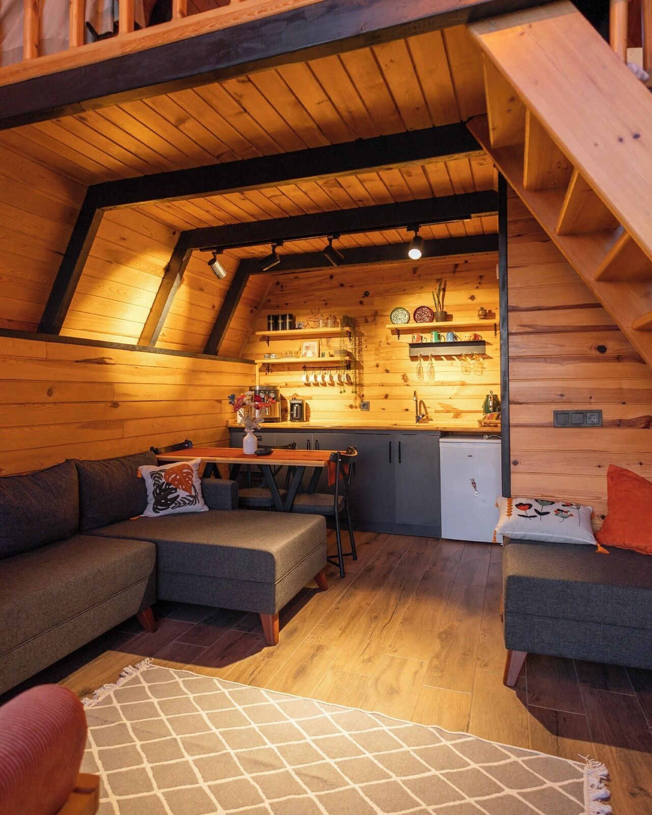 Bungalow, Küche, Meerblick | Innenbereich