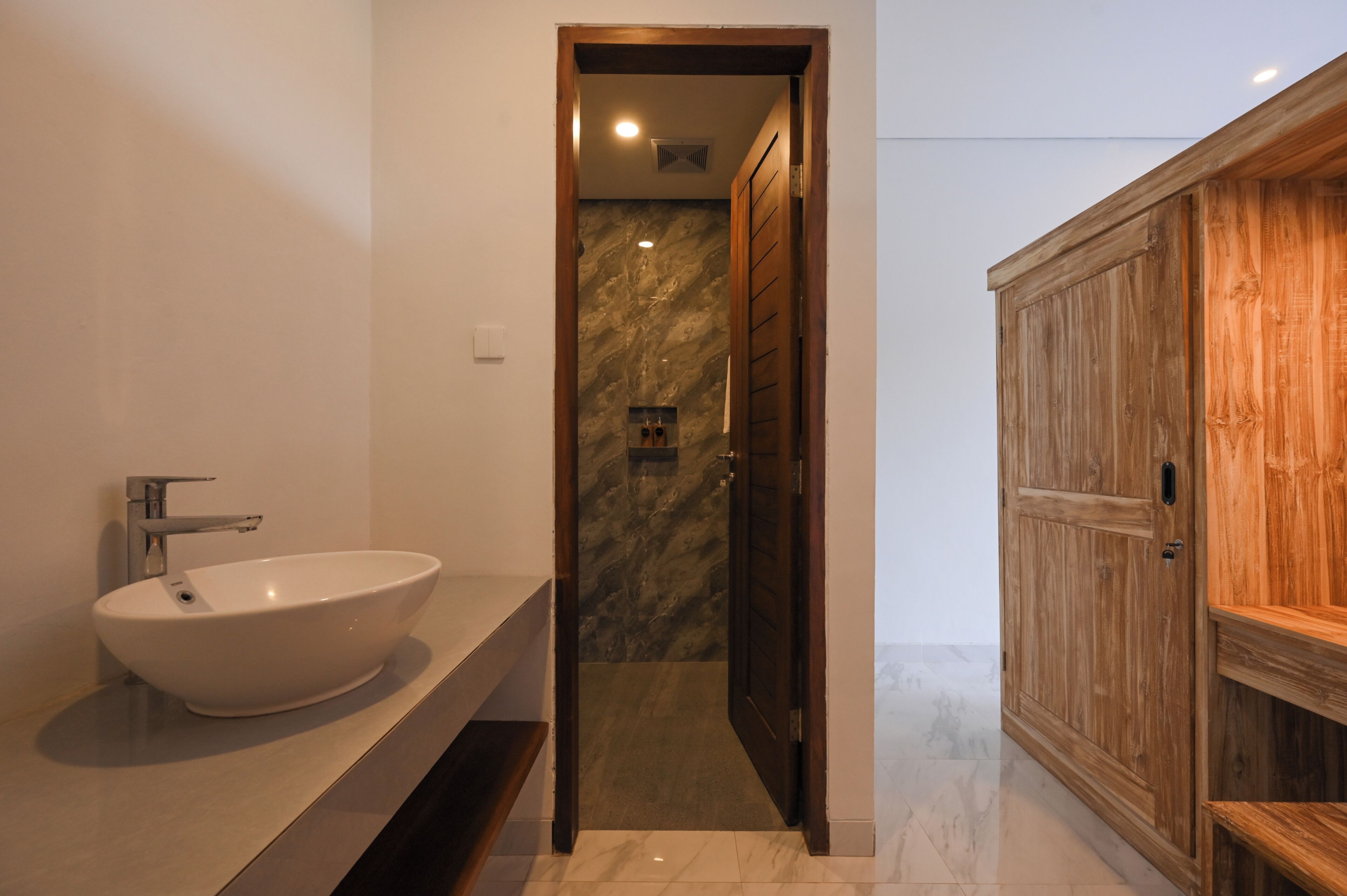Deluxe Room Pool Access  | Salle de bain