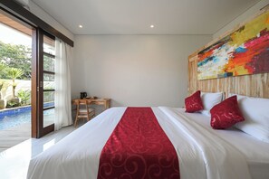 Camera Deluxe, 1 letto matrimoniale, non fumatori, bagno privato | Una scrivania, Wi-Fi gratuito