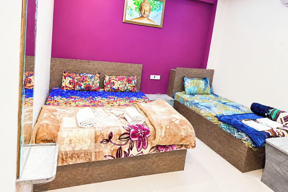 Habitació triple Deluxe, aire condicionat | Vista des de l'habitació