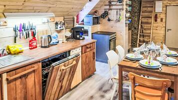 Microwave, oven, dishwasher