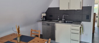 ruhige, gemütliche Ferienwohnung 62 m2 im OG für 2 Personen