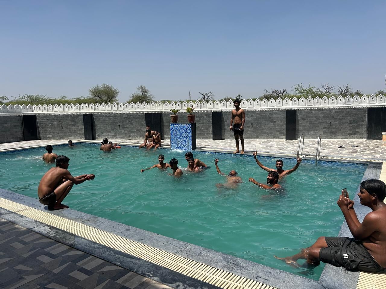 Outdoor pool