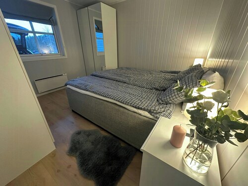 Bright apartment in Kvasshaugen holiday park
