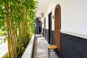 Mặt tiền nơi lưu trú