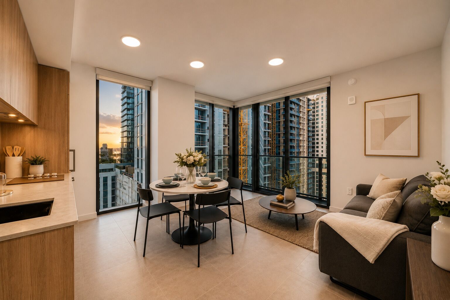 Modern 2BR Stay in the Heart of Miami