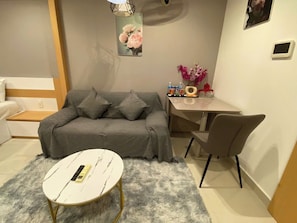 Studio Suite, City View | Living area - Saigon Airport Living Luxury Skycenter (Tan Son Hoa)