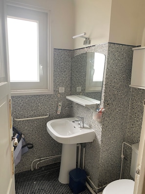 Shower, hair dryer, towels, soap - Bright 3-bed garden house, 12 min walk to Bayonne (Bayonne)