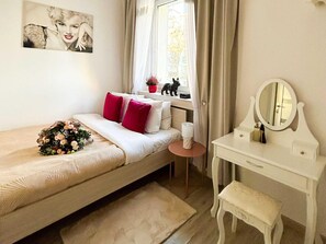Apartamento | 1 quarto, espaço de trabalho para notebook