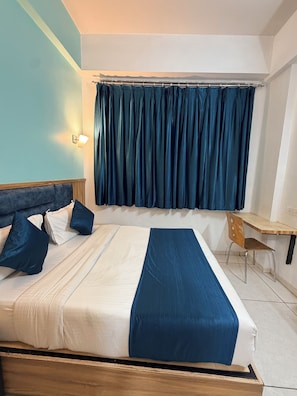 Deluxe Double Room, City View | Soundproofing, free WiFi - HOTEL MARUTI R FAMILY PRIME  (South Bopal, Bopal,)