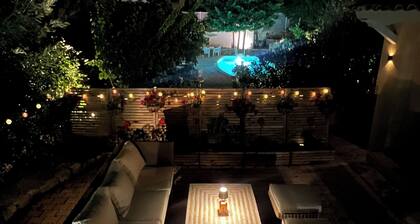 Garden level beach pool 200m air-conditioned