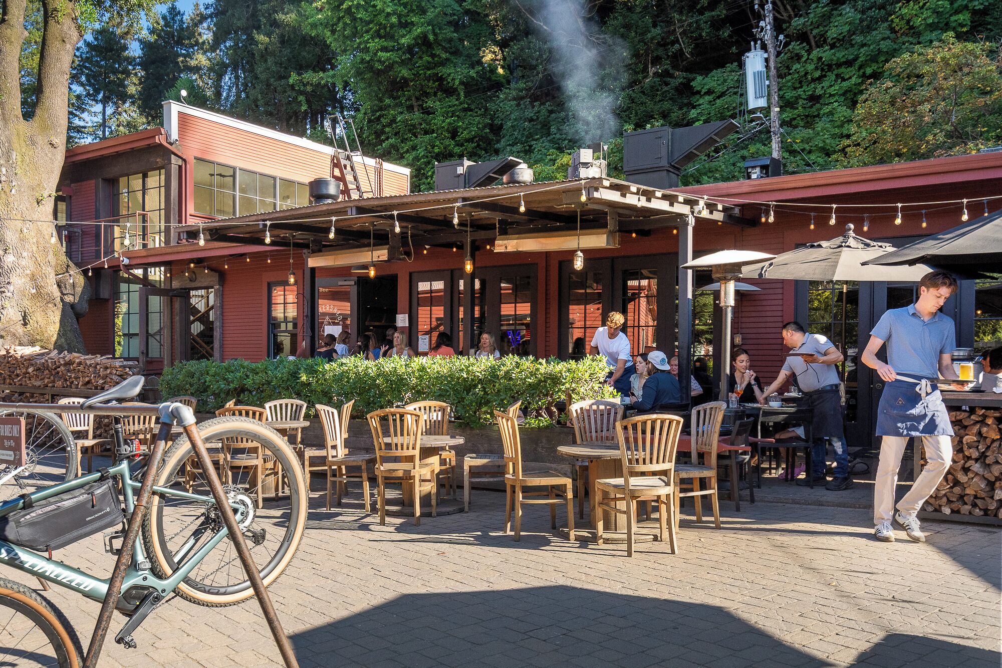 Restaurante al aire libre