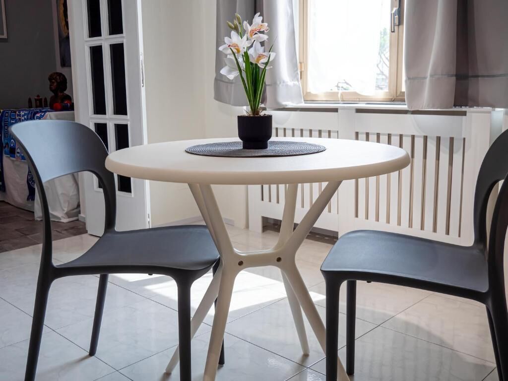 Suite, balkon, uitzicht op de stad | Dineren