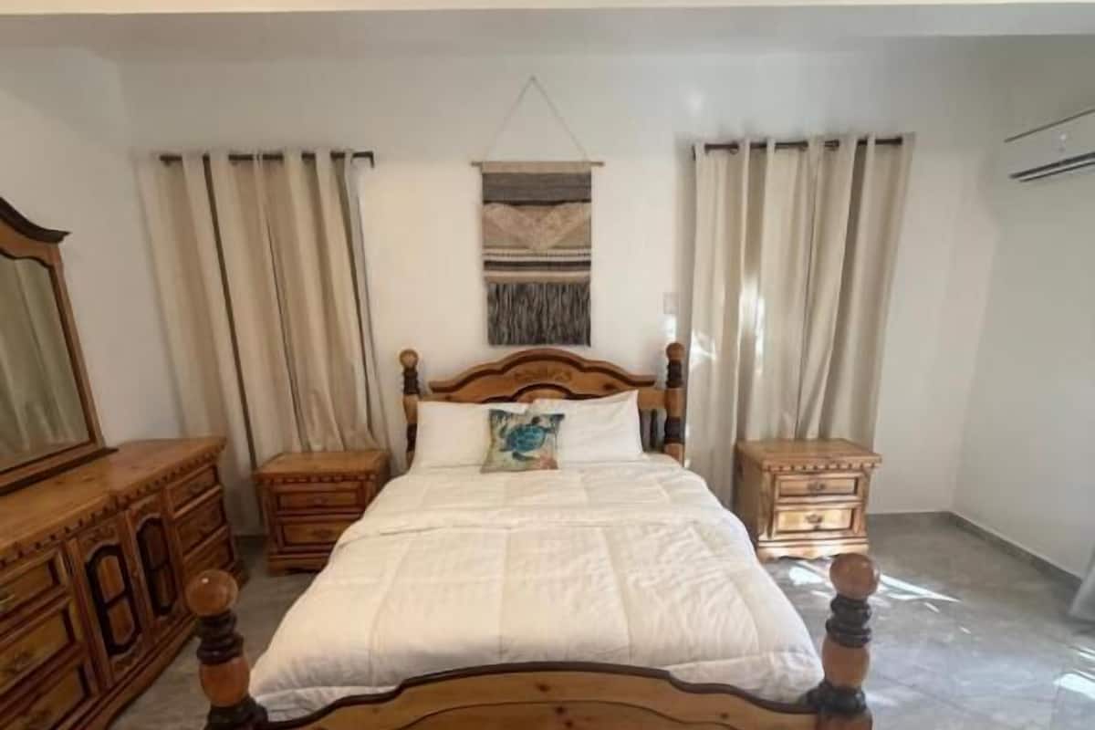 Deluxe-Doppelzimmer, 1 Doppelbett, eigenes Bad, Strandblick