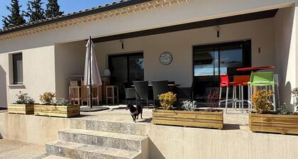 Villa With Pool and Jacuzzi Near Chateauneuf-du-pape - 13 People