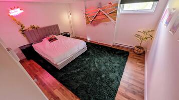1 chambre, bureau, Wi-Fi, draps fournis