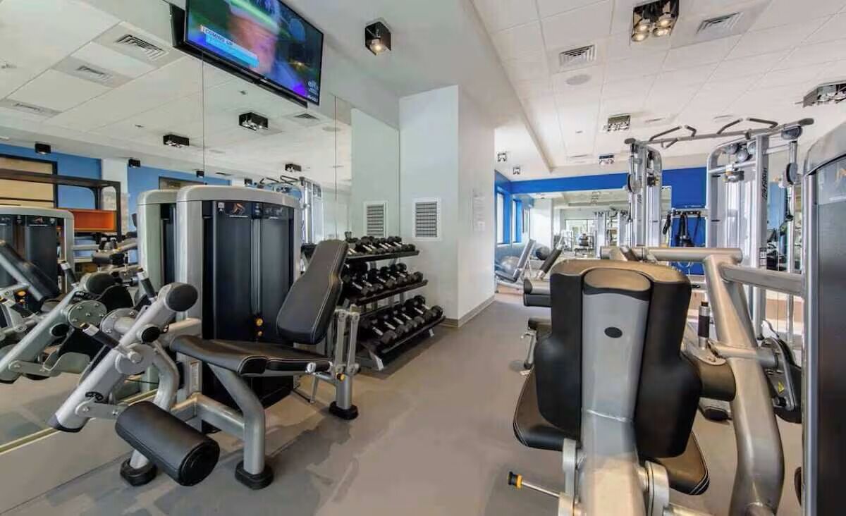 Fitnessbereich