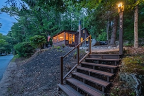 Exterior - NEW!! Pondview Cabin - Private Dock on West Pond (Parsonsfield)