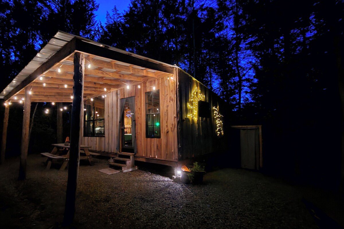 Cabin, 1 Bedroom, Kitchenette, Mountainside | Terrace/patio