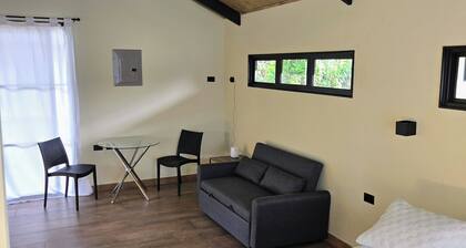 Brand New Riverside cabina on the magical Sarapiqui w/ AC & Hot Water Shower