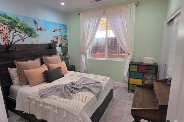room, indoor, bed, private space, desk
