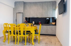 Apartment, Patio | Dining room - Vickys Apartment Diakopto (Aigialeia)