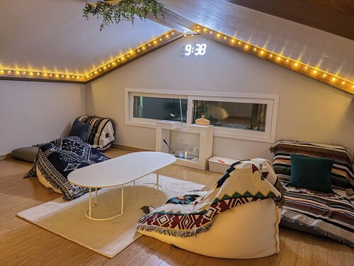 Cozy Family House in the nature of Ganghwa Island with BBQ & Campfire